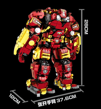 New 2000+Pcs Marvel Toys Building Blocks Avengers Iron Man Superheroes Bricks Model Hulk Buster Mecha Gifts for Boys Adult Kids